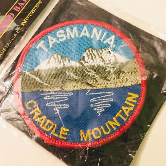 Vtg Cradle Mountain Lake  Sinclair National Park Tasmania Australia Patch - Picture 4 of 10
